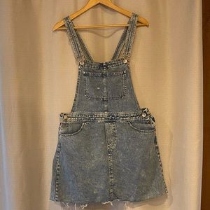 H&M DIVIDED Denim Overall Dress